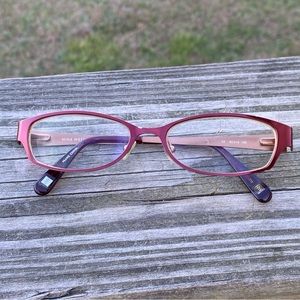 Nine West glasses frames cherry Ombre metal frames 53[]16 135